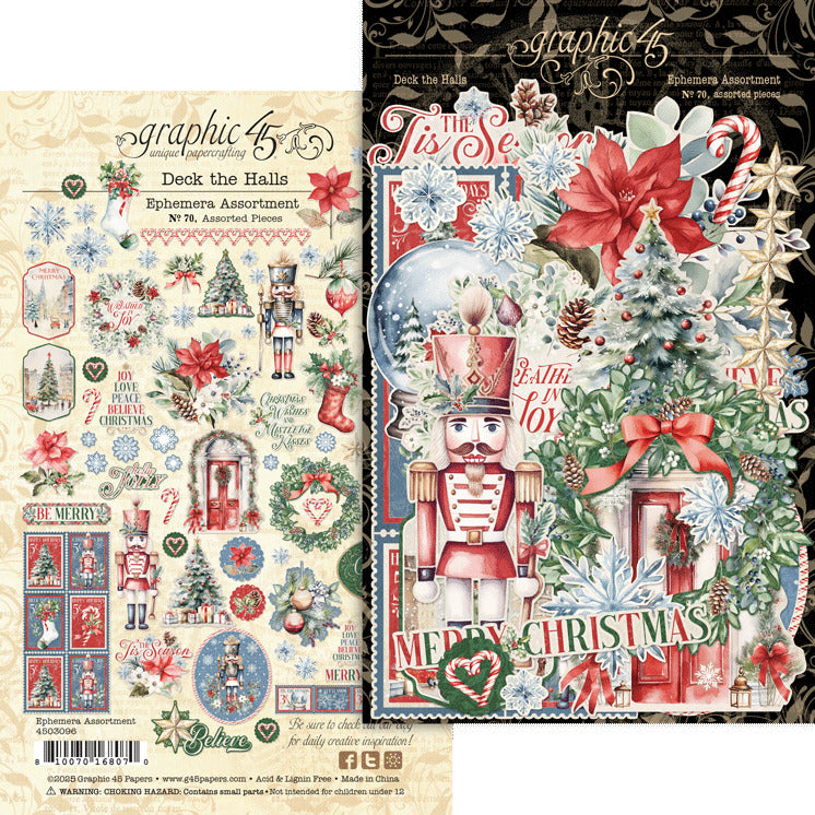 Ephemera Set, Deck the Halls