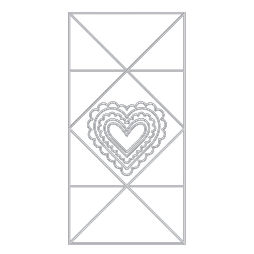 Die, Fancy - Folded Love Note