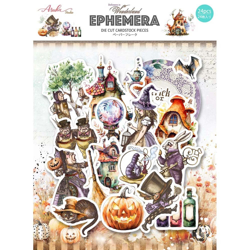 Ephemera, Halloween in Wonderland