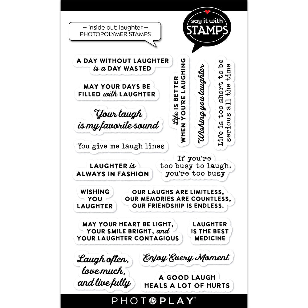 Clear Stamp, Inside Out: Laughter