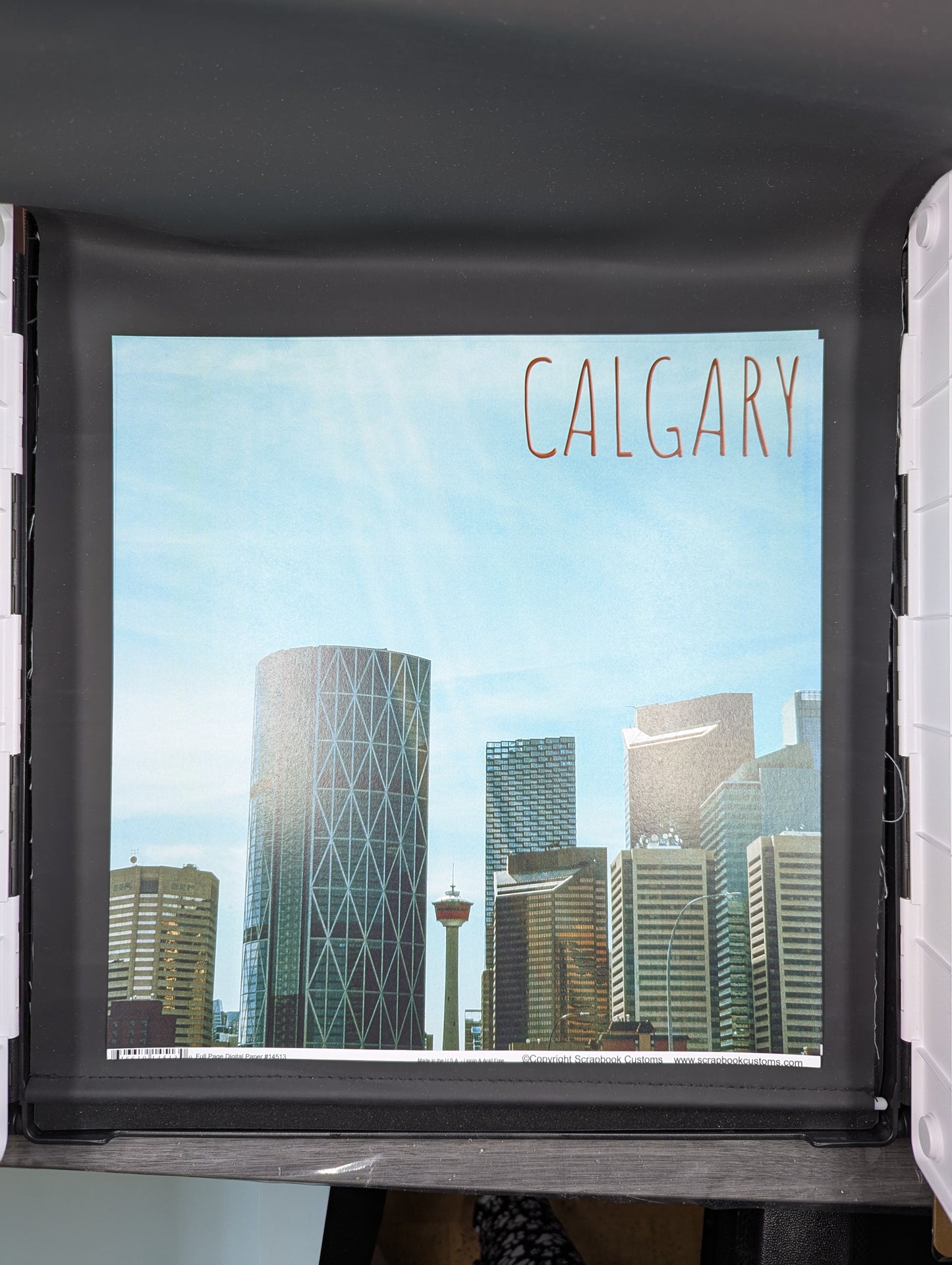 Calgary Downtown Tower skyline