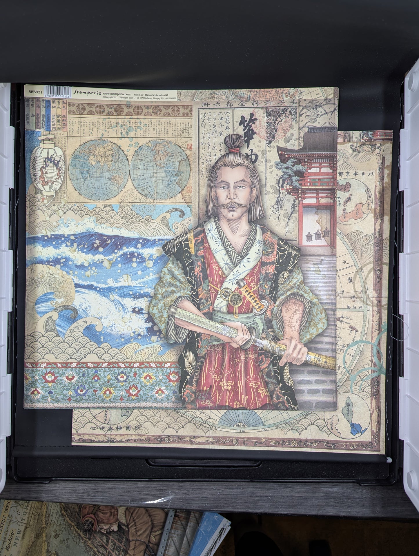 Stamperia Japan samurai