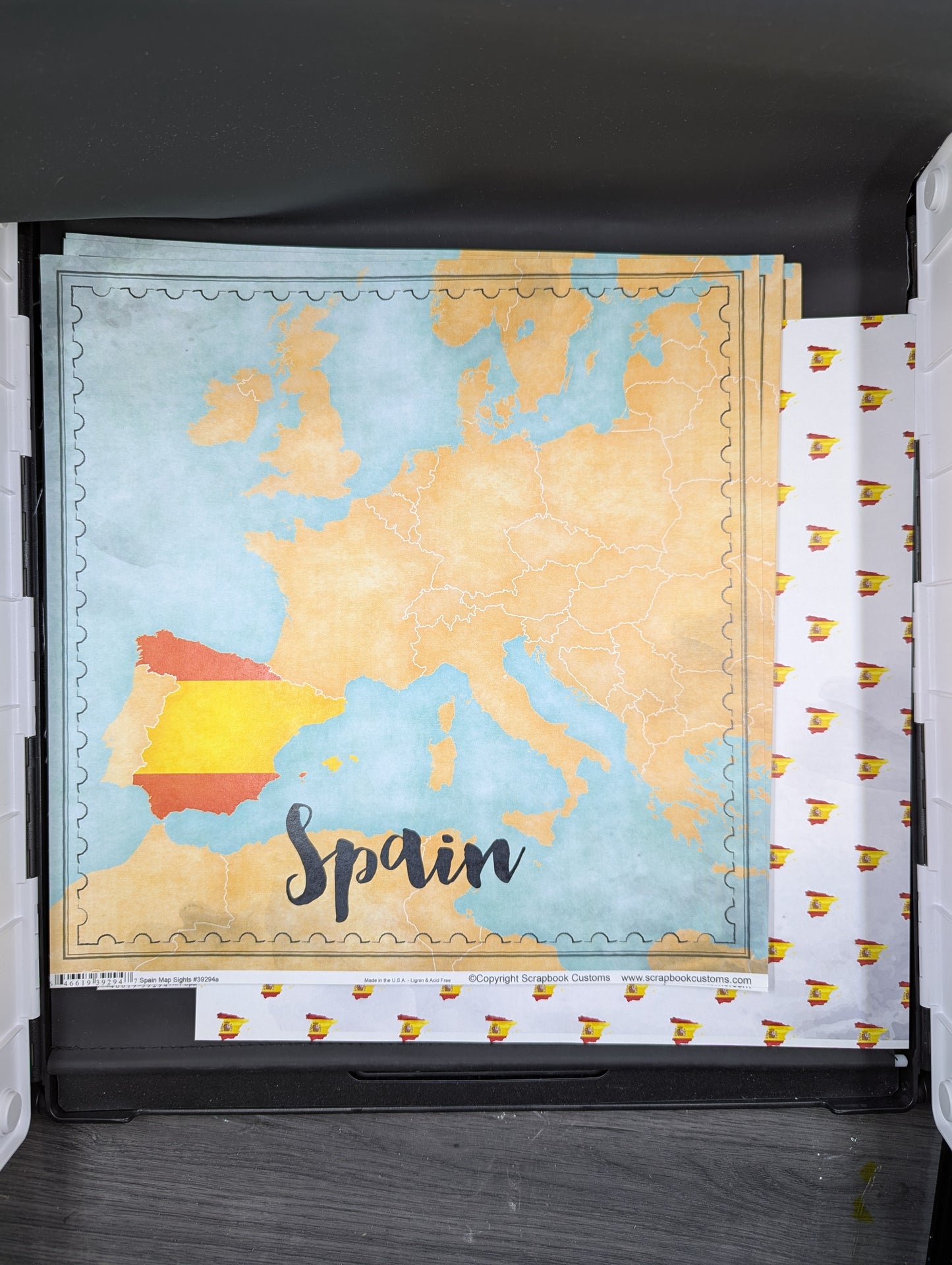 Spain map sights