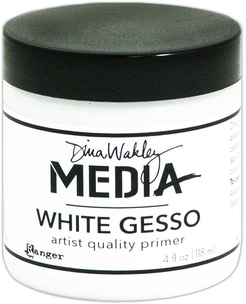 Dina Wakley MEdia Gesso, White (4oz)