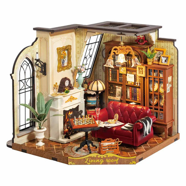Rolife DIY Miniature House, Catherine's Living Room