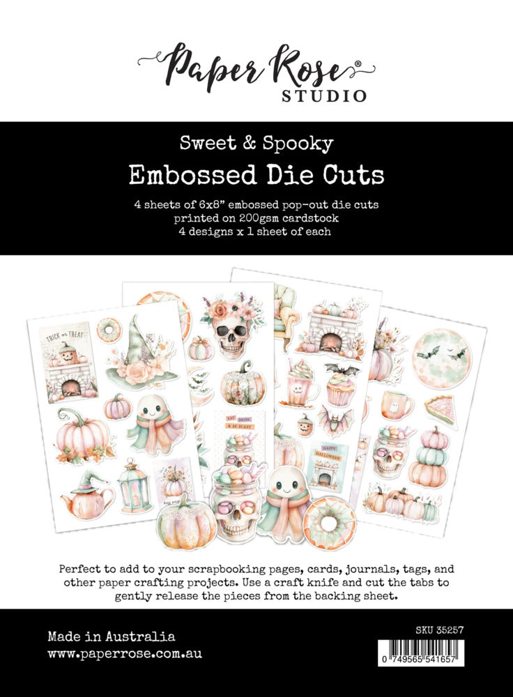 Embossed Die Cuts, Sweet & Spooky