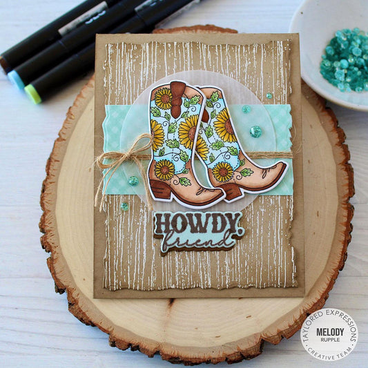 Stamp & Die Combo, Cute to Boot