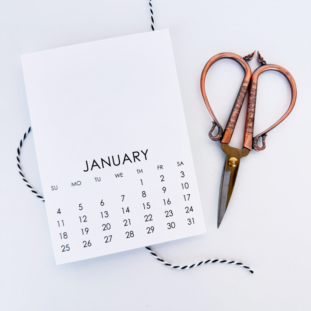 5X7 Calendar, 2026
