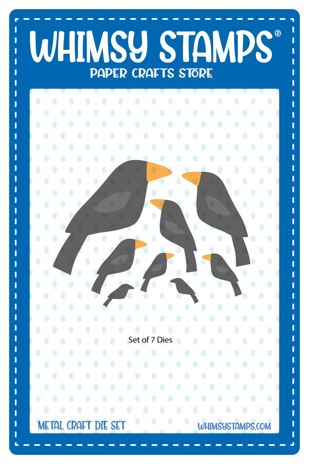 Whimsy Die murder of crows