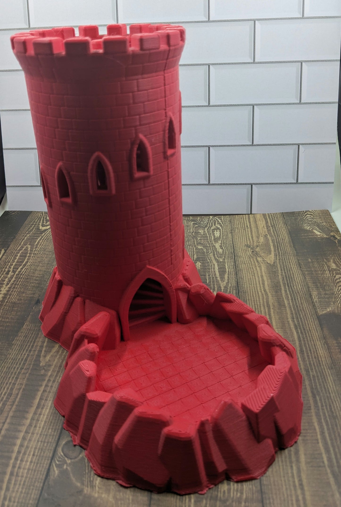 Big Red Dice Tower