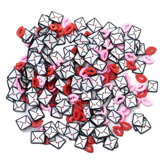 Buttons Galore Sprinkletz Embellishments 12g Love Letter