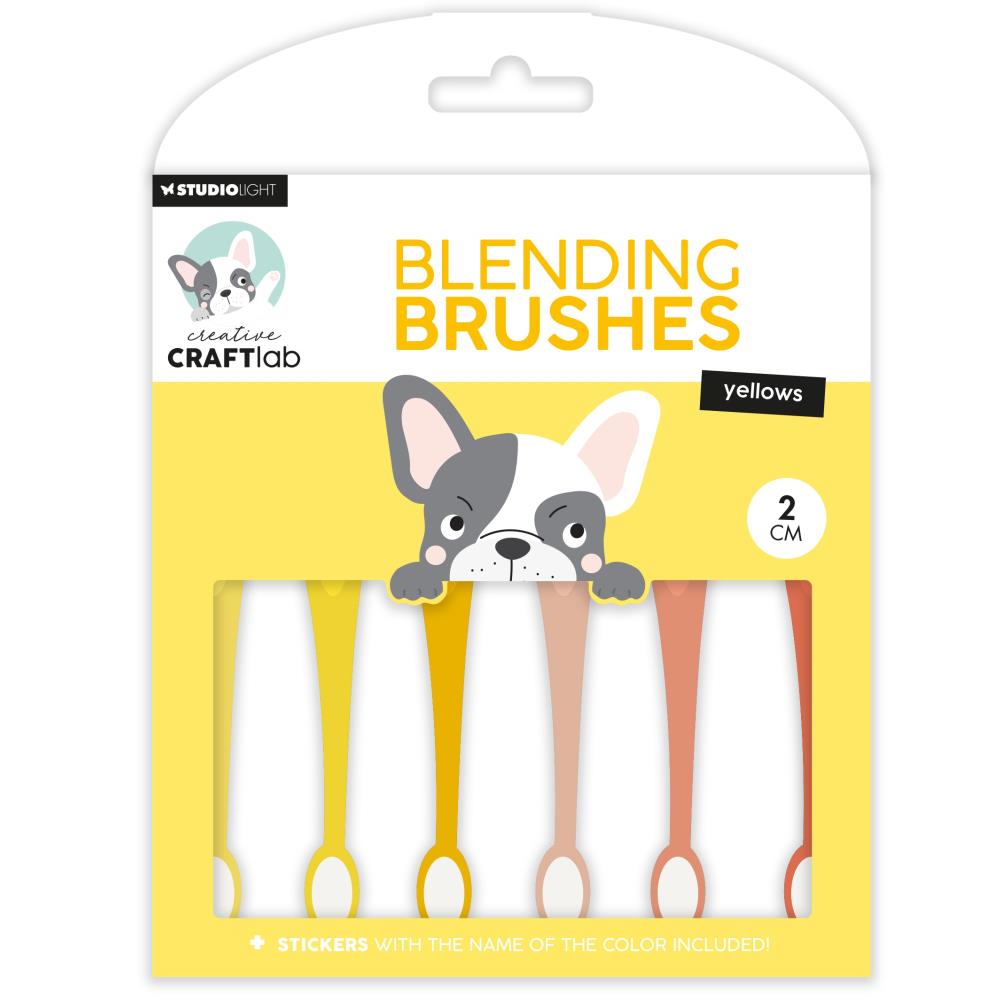 0.75" Blending Brushes 6/Pkg