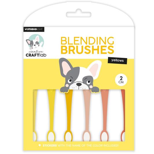 0.75" Blending Brushes 6/Pkg