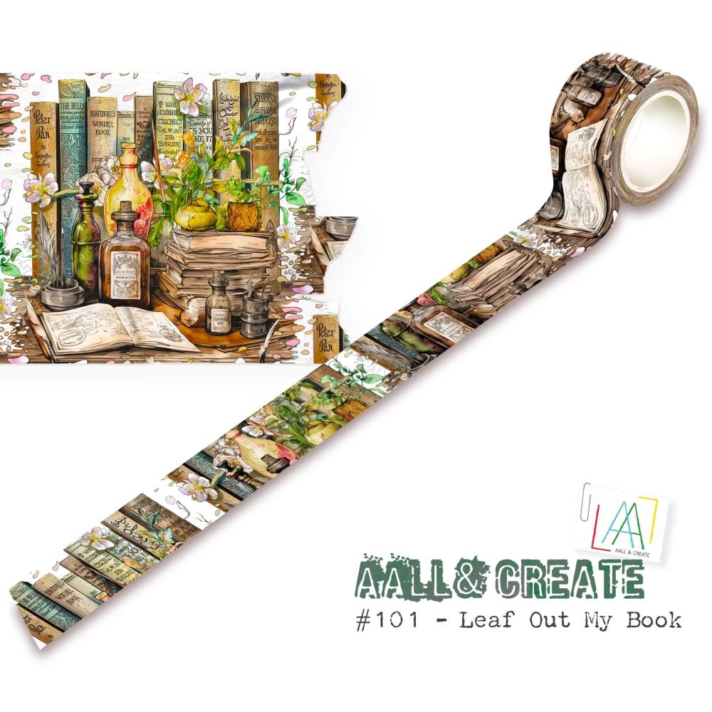 AALL And Create Layer-It-Up Washi Tape Leaf Out My Book