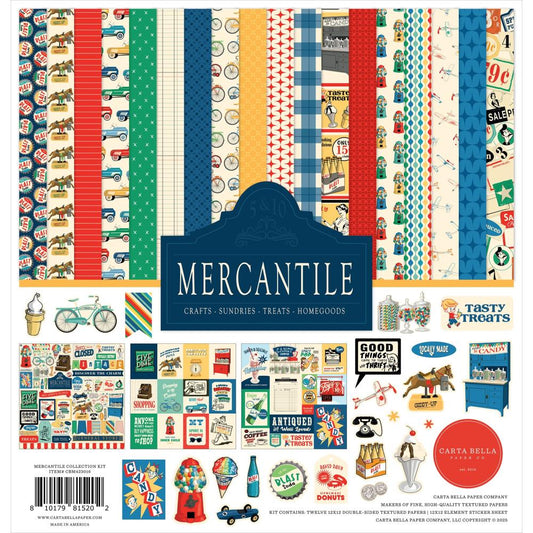 Carta Bella Collection Kit 12"X12" Mercantile