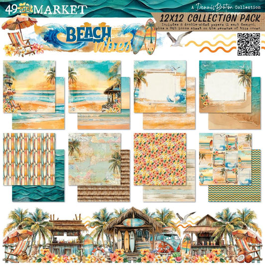 49 And Market Collection Pack 12"X12" Beach Vibes