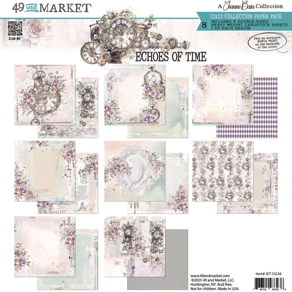 49 And Market Collection Pack 12"X12" Echoes Of Time