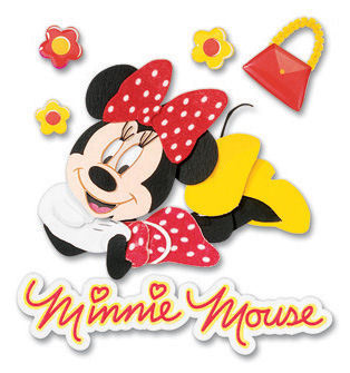 Disney sticker princess Minnie