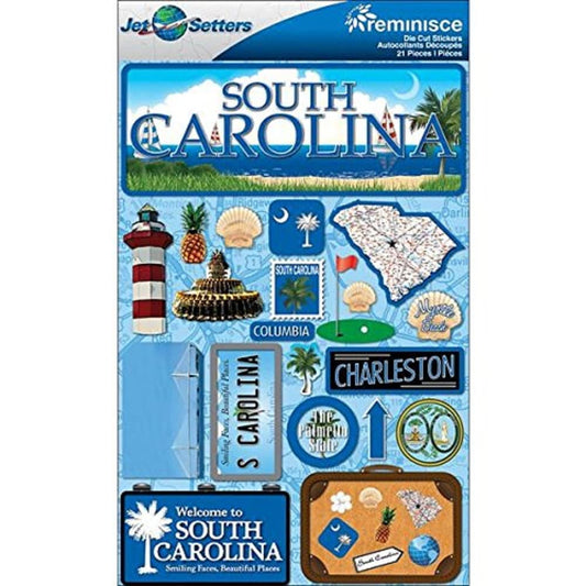 Travel sticker south Carolina