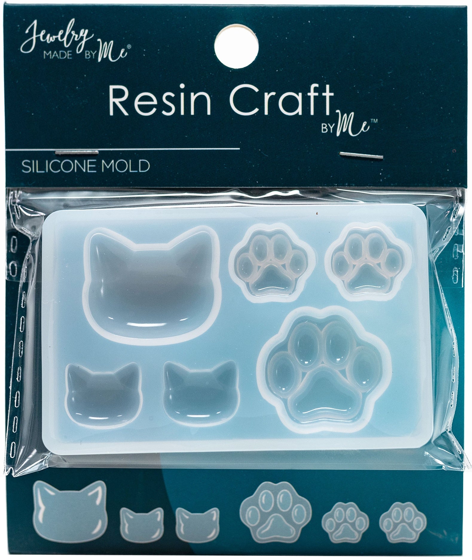 Silicone mold Dog Cat Paw – Scrapendipity Online