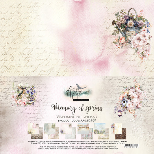 12X12 Paper Collection, Memory of Spring