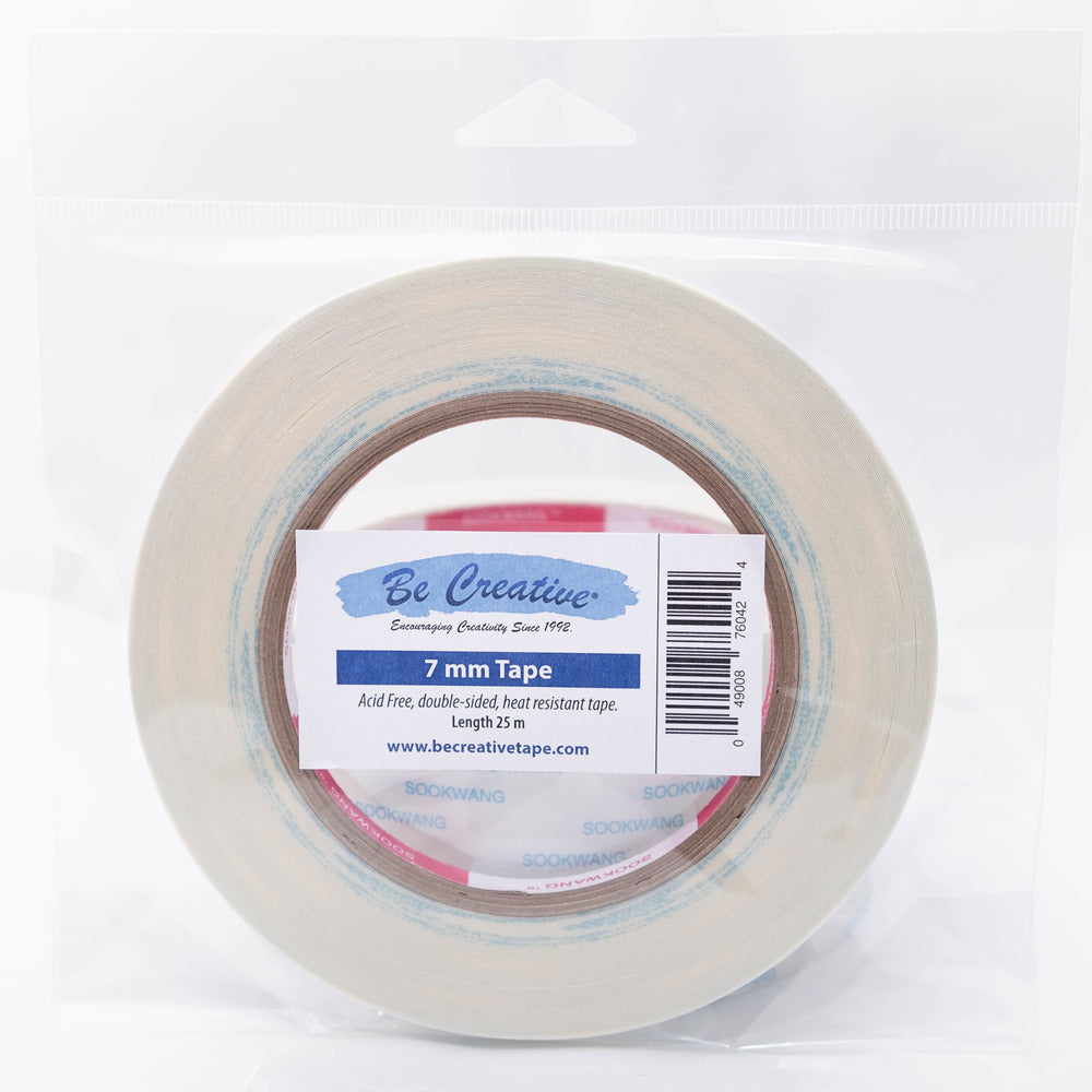 Be Creative Tape, 7mm (0.28") 27yd