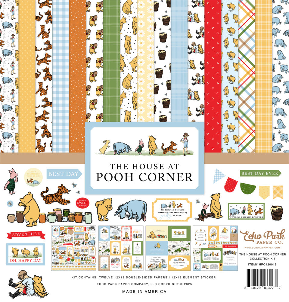 12X12 Collection Kit, The House at Pooh Corner