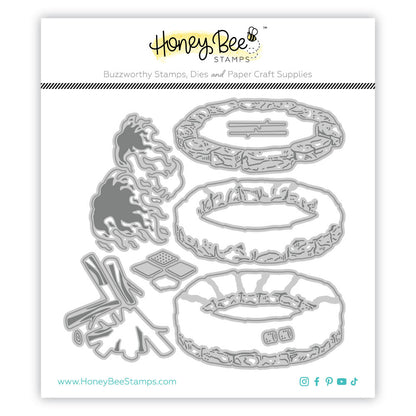 Honey Cuts Die, Lovely Layers: Firepit