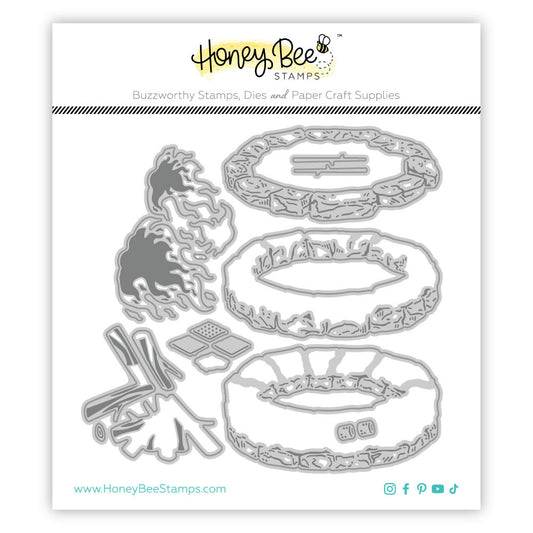 Honey Cuts Die, Lovely Layers: Firepit