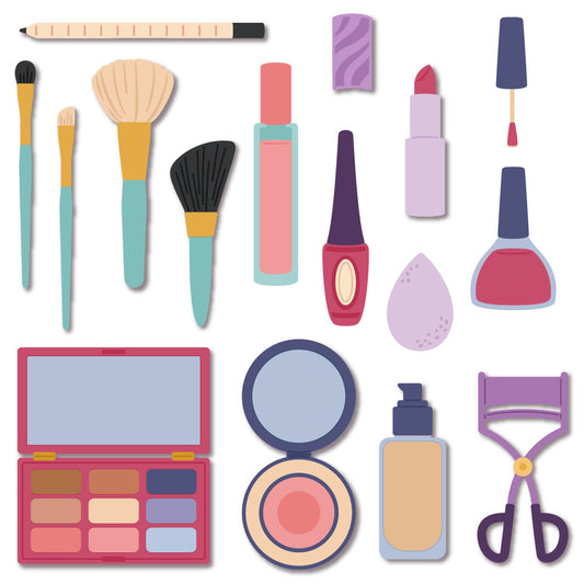 Honey Cuts Die, Lovely Layers: Zipper Bag - Makeup Add-On