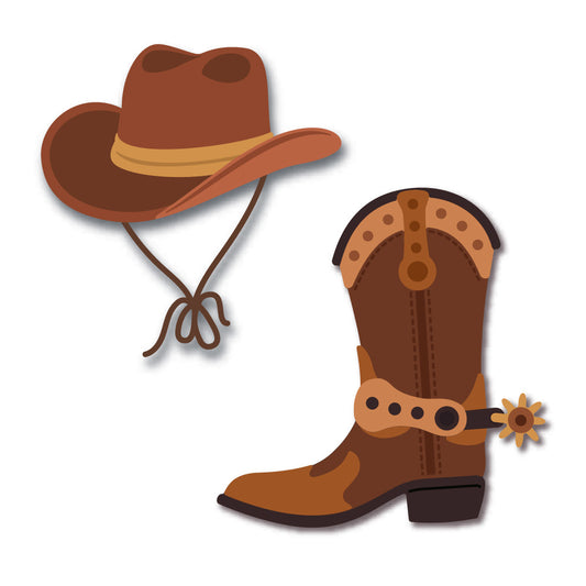 Honey Cuts Die, Lovely Layers: Western Wear