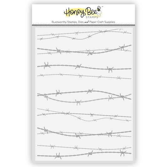 3D Embossing Folder, Barbed Wire