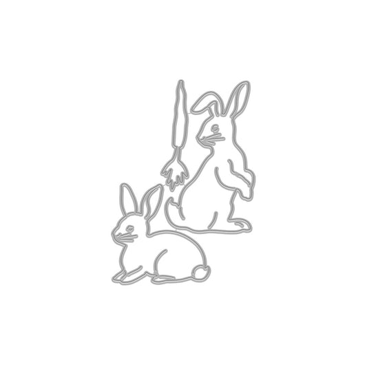 Die, Fancy - Rabbit Pair