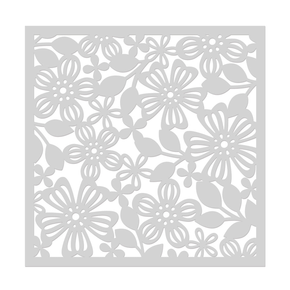 Stencil, Spring Floral