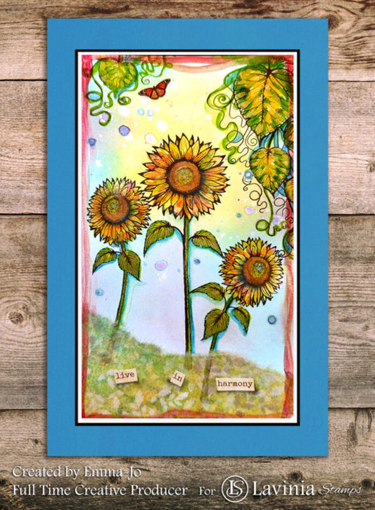 Stamp, Sunflower image 2