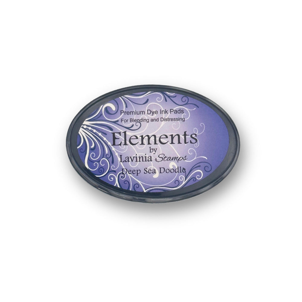 Elements Premium Dye Ink Pad, Deep Sea Doodle