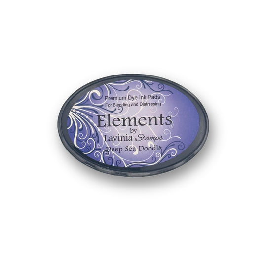 Elements Premium Dye Ink Pad, Deep Sea Doodle