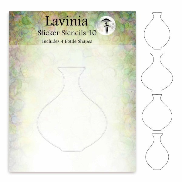 Sticker Stencils, 10 - Small Bottle Collection