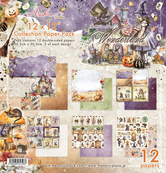 12X12 Collection Pack, Halloween in Wonderland