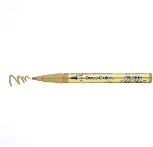 DecoColor Premium Marker, Fine - Gold