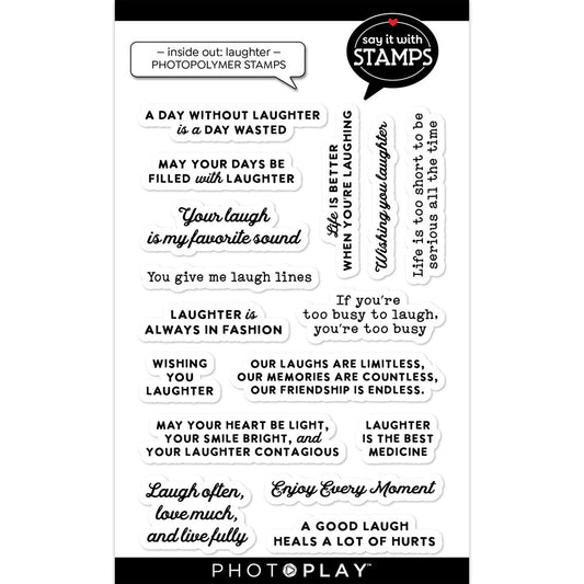 Clear Stamp, Inside Out: Laughter