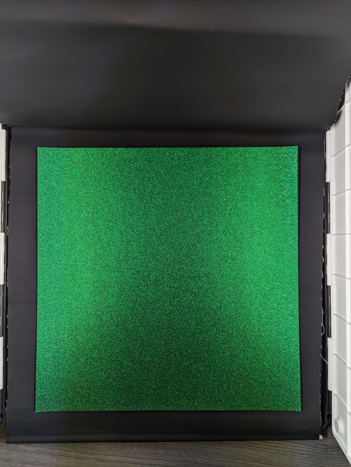 Green Glitter cardstock 12x12