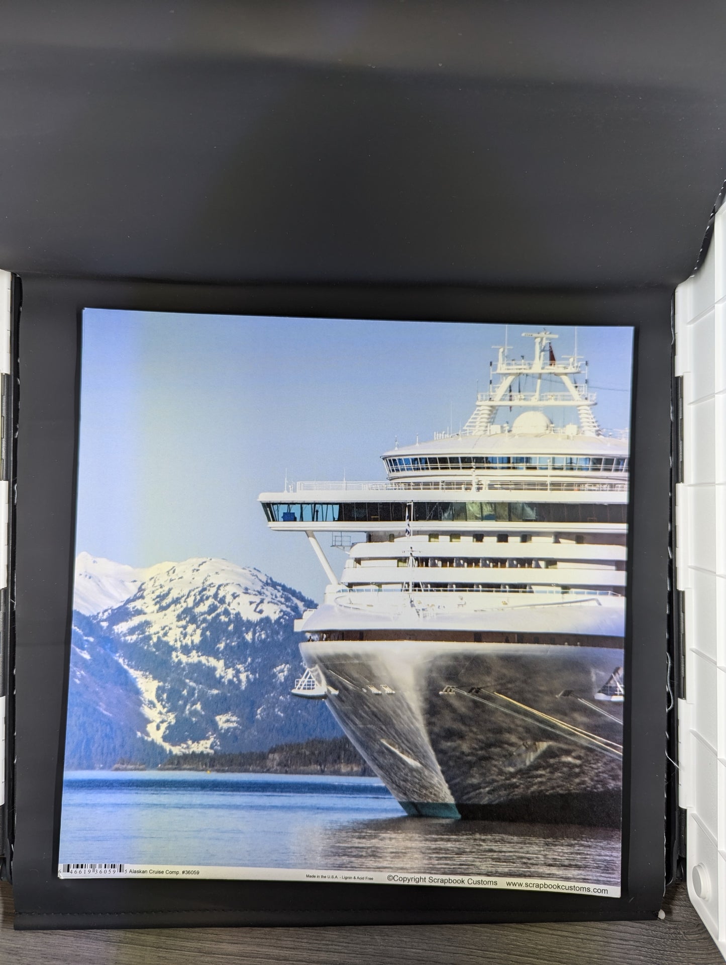 12x12 paper Alaskan Cruise