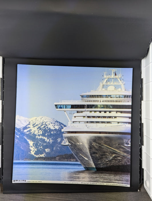 12x12 paper Alaskan Cruise