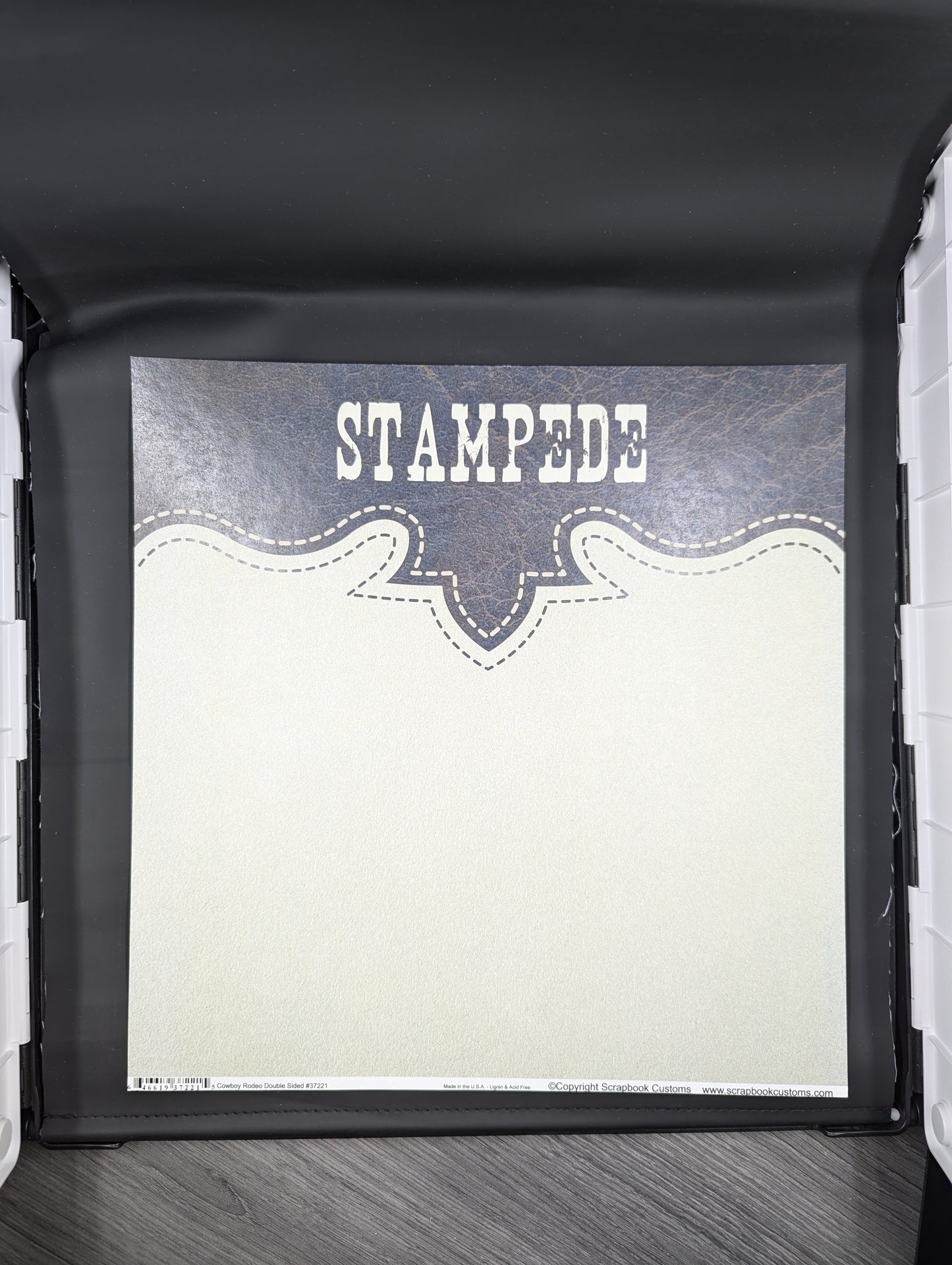 12x12 Stampede cowboy rodeo