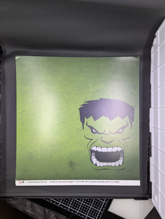 12x12 Avengers assemble Hulk