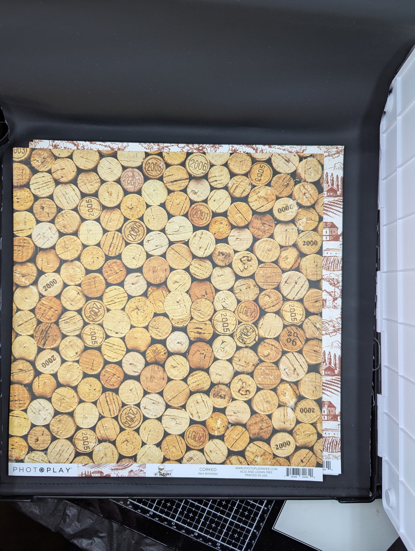 12x12 vineyard wine corked