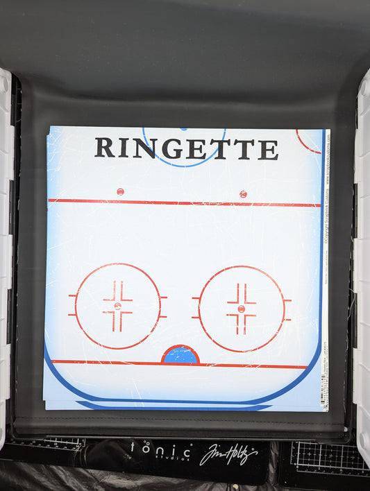 12x12 Ringette paper