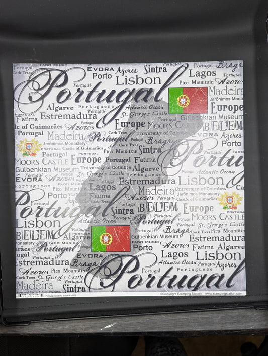 Portugal Scratchy 12x12