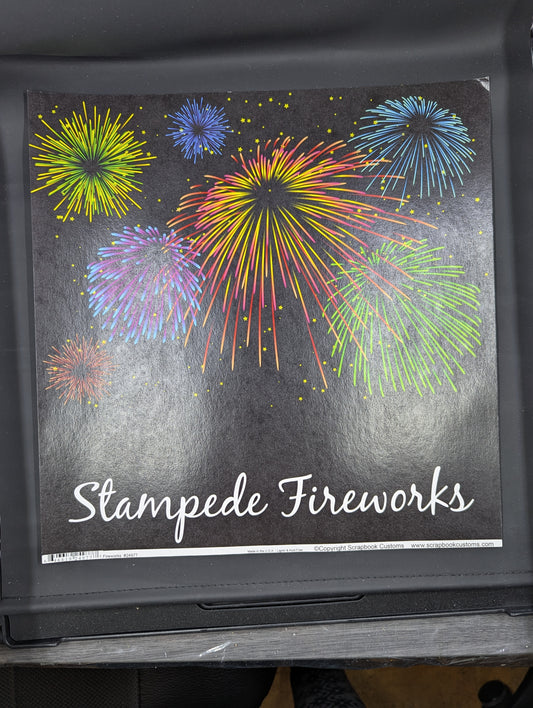 Stampede fireworks